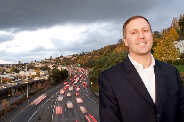 Inrix CEO Bryan Mistele is transforming traffic information. Photo: Annie Laurie Malarkey